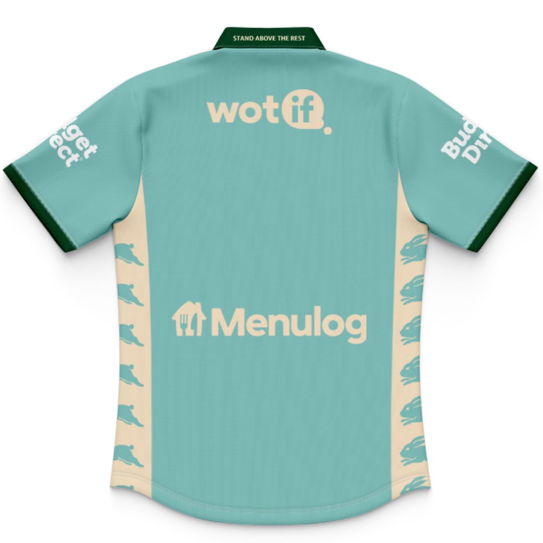 South Sydney Rabbitohs 2026 Kids Warm Up Polo Shirt