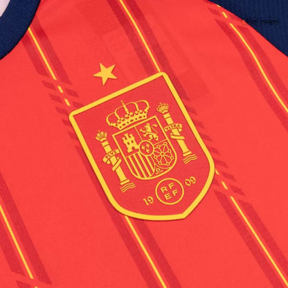Spain 2026 World Cup Zubimendi #18 Home Jersey Shirt