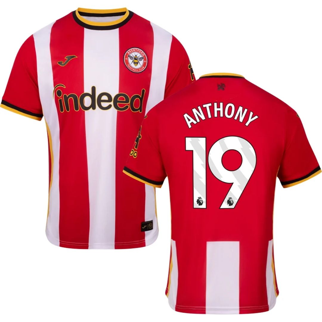Brentford 2026/27 Anthony #19 Home Jersey Shirt