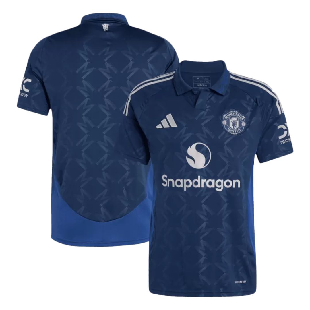 Manchester United 2024/25 Away Jersey Shirt (Add Your Own Name & Number)