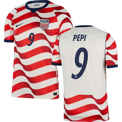 United States 2026 World Cup Pepi #9 Home Jersey Shirt