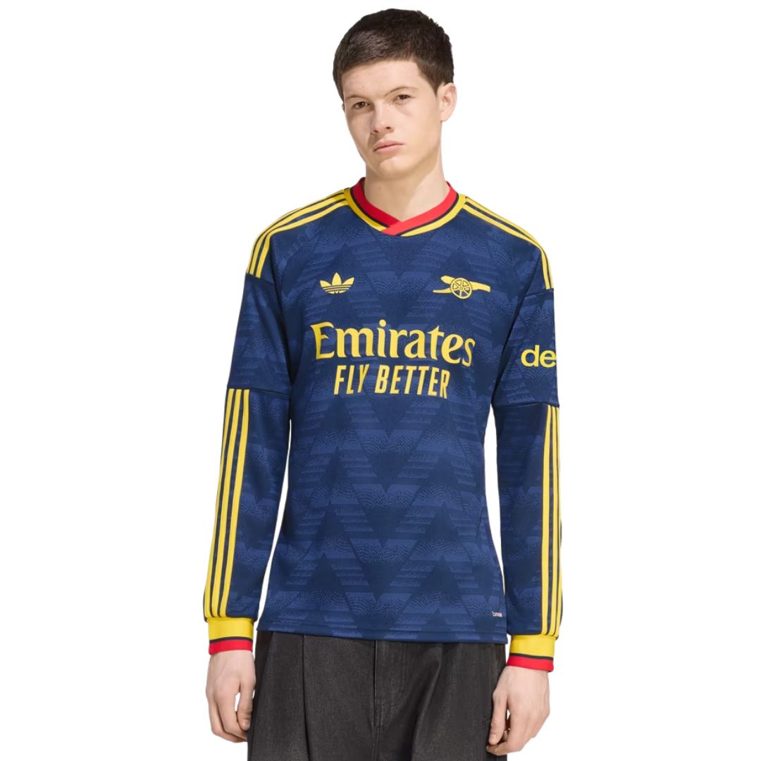 Arsenal Gunners 2026/27 Long Sleeve Away Jersey Shirt