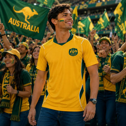Australian Socceroos 2026 World Cup Home Jersey
