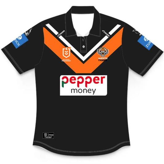 Wests Tigers 2025 Kids Home Polo Shirt