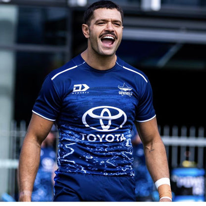 North Queensland Cowboys 2026 Warm Up Shirt