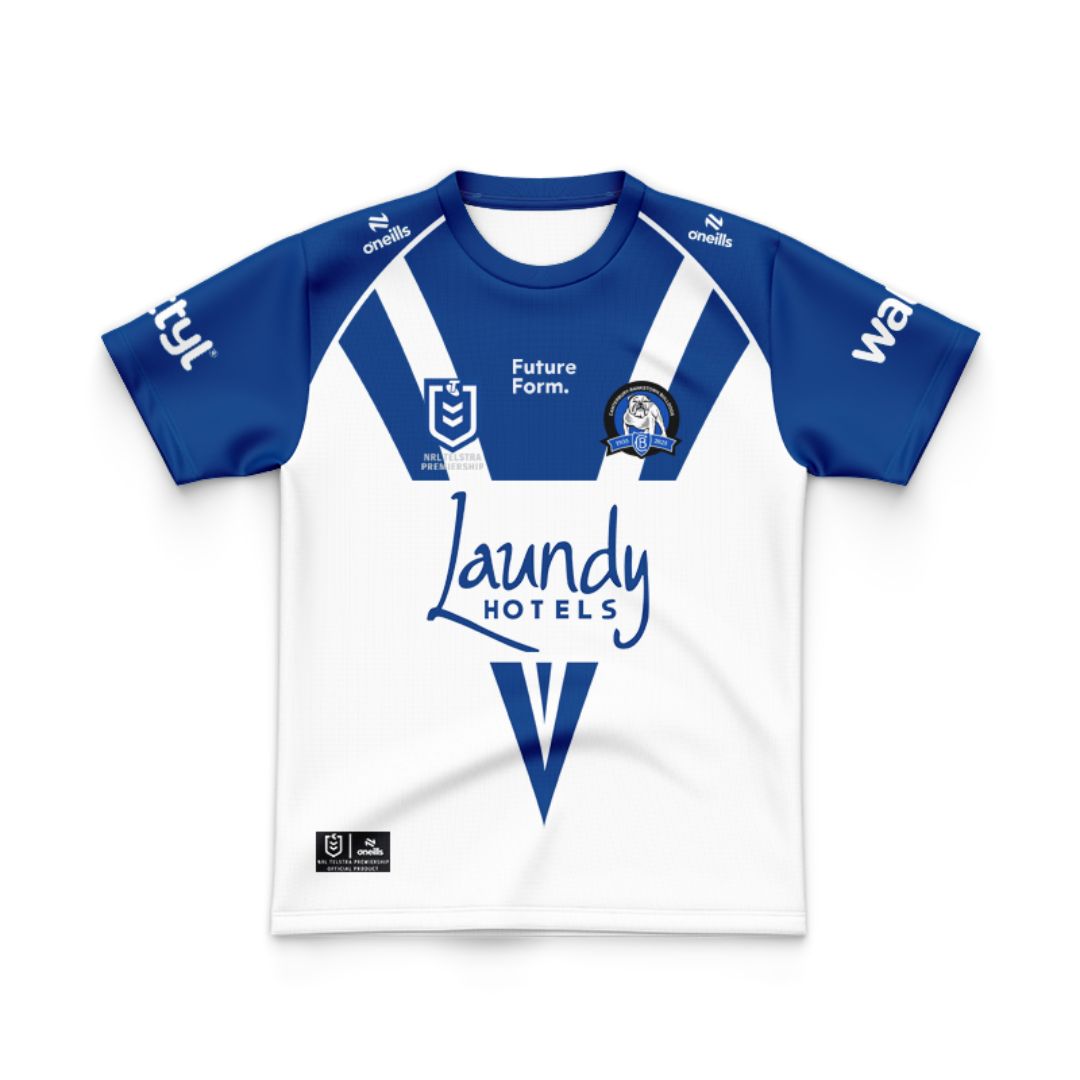 Canterbury Bankstown Bulldogs 2025 Kids Home Jersey