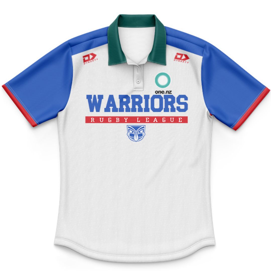 New Zealand Warriors 2026 Kids Training Polo Shirt