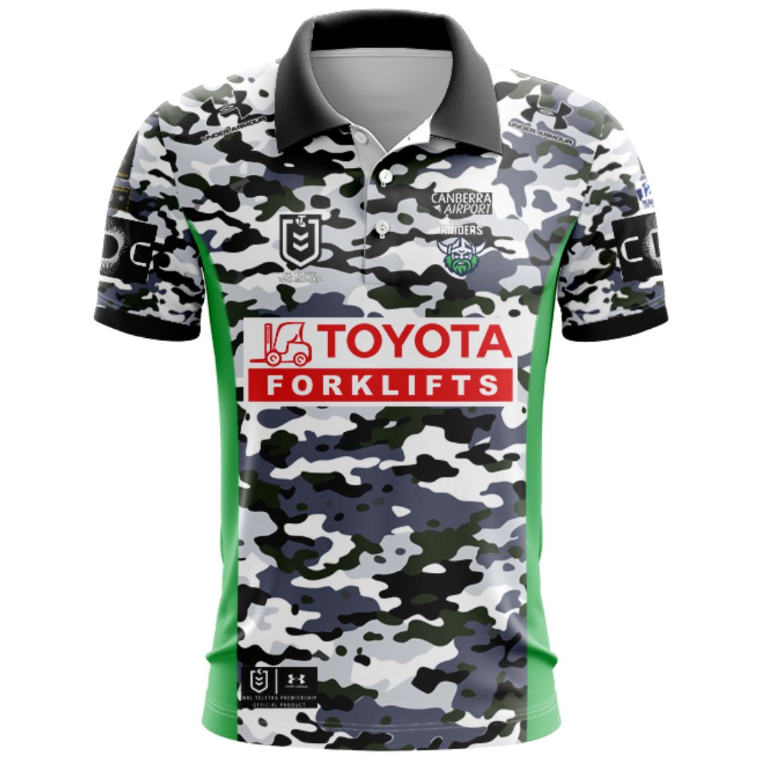 Canberra Raiders 2026 ANZAC Polo Shirt