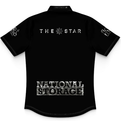 Brisbane Broncos 2026 Kids Black Polo Shirt