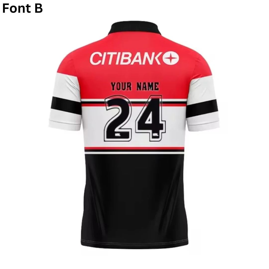 North Sydney Bears 1994 Retro Polo Shirt