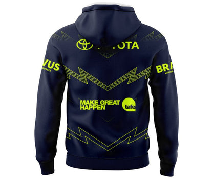 North Queensland Cowboys 2025 Northern Lights Hoodie with Zipper