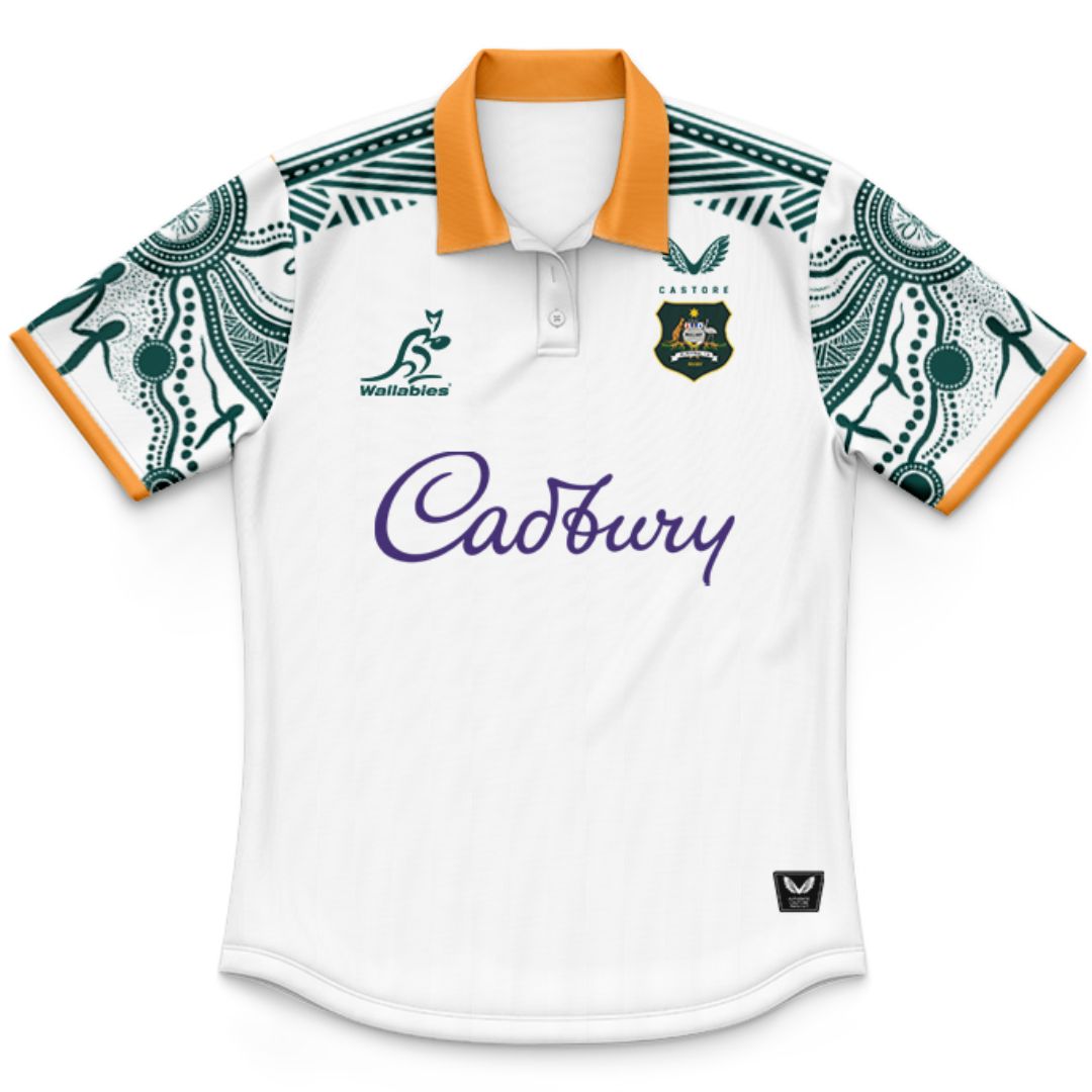 Australian Wallabies 2026 Kids First Nation Alternate Polo Shirt