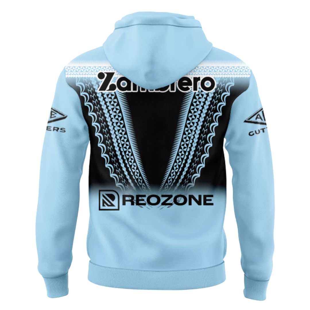 Cronulla Sutherland Sharks 2025 Pasifika Hoodie with Zipper