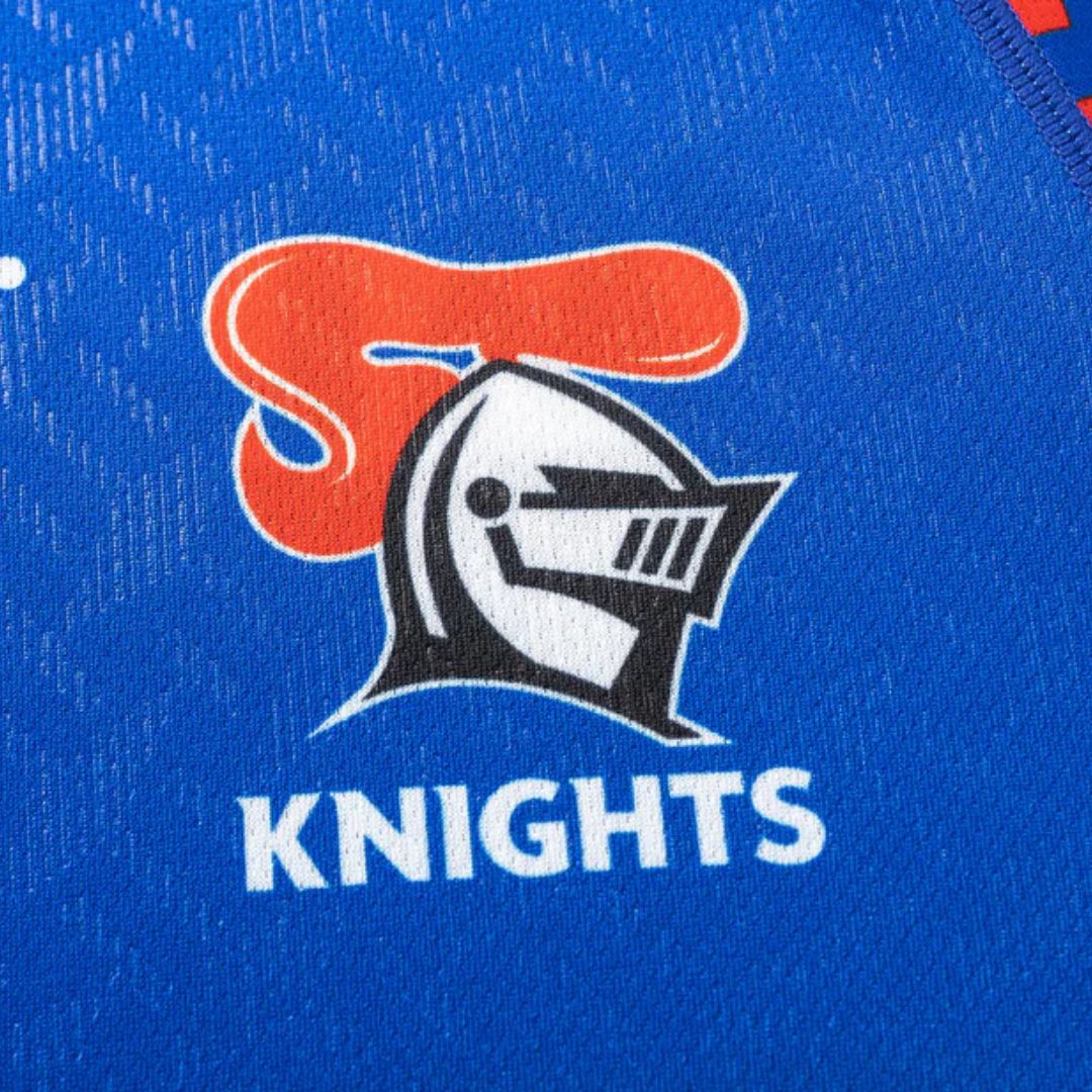 Newcastle Knights 2025 Blue Pro Training Shirt