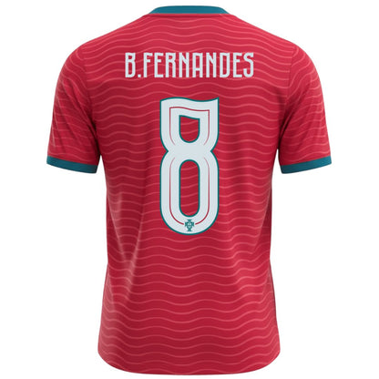 Portugal 2026 B.Fernandes Soccer World Cup of Football Home Jersey Shirt