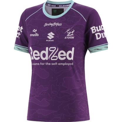 Melbourne Storm 2026 Women's Purple Training Shirt