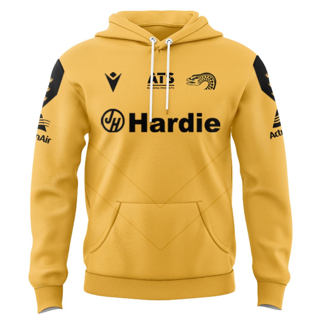 Parramatta Eels 2025 Gold Training Hoodie