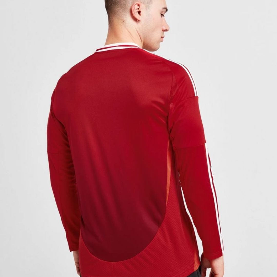 Manchester United 2024/25 Long Sleeve Home Jersey Shirt (Add Your Own Name & Number)