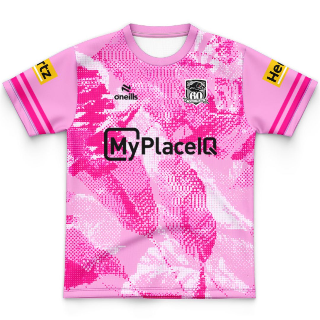 Penrith Panthers Kids 2026 Pink Training Jersey