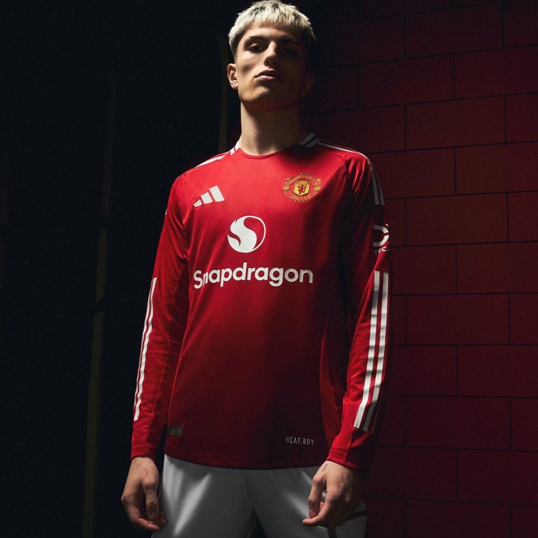 Manchester United 2024/25 Long Sleeve Home Jersey Shirt