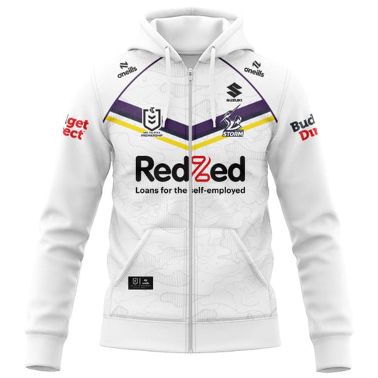 Melbourne Storm 2026 Away Hoodie with Zipper