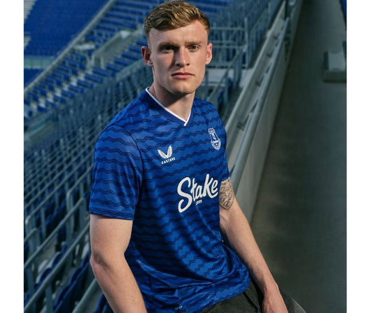 Everton 2025/26 Player's Edition Home Jersey Shirt