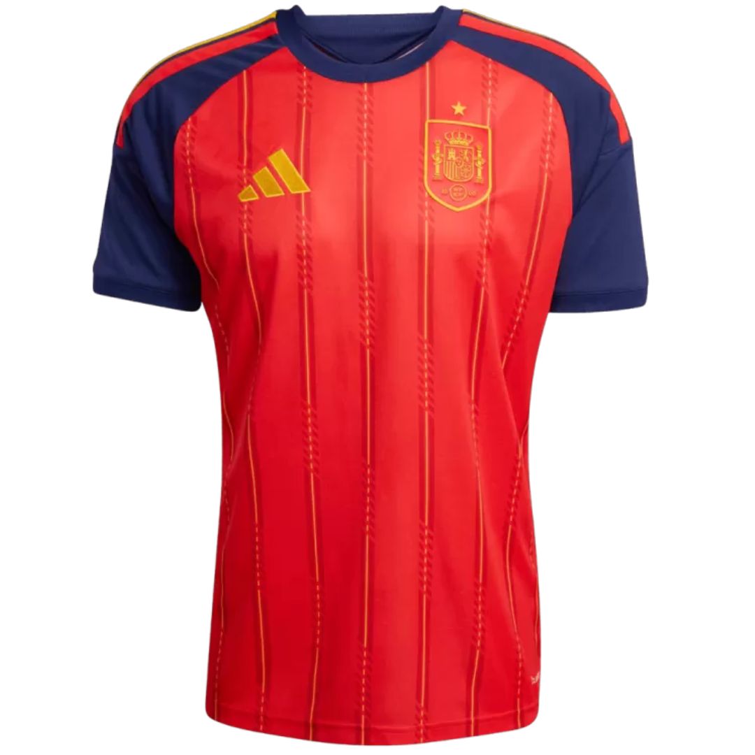 Spain 2026 World Cup Zubimendi #18 Home Jersey Shirt