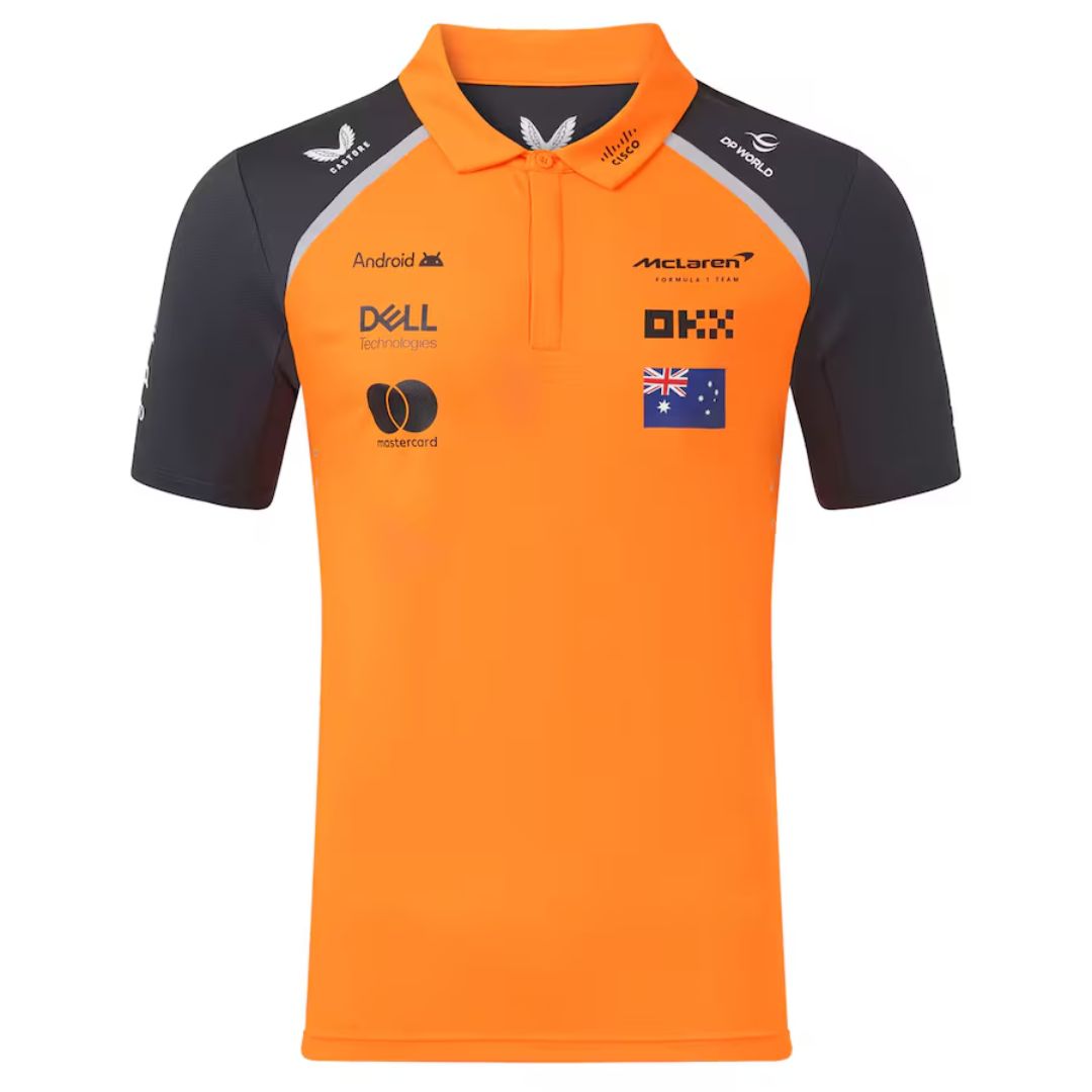 Oscar Piastri McLaren Formula 1 Team Polo Shirt