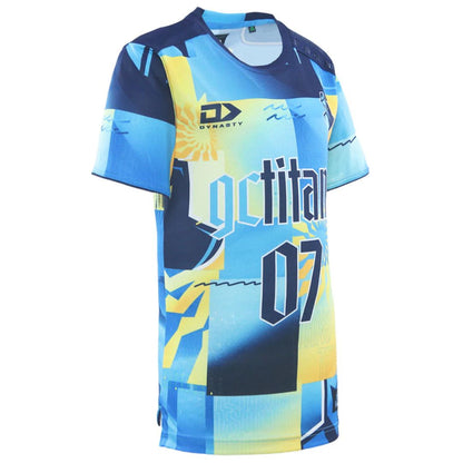 Gold Coast Titans 2026 Kids Warm Up Shirt
