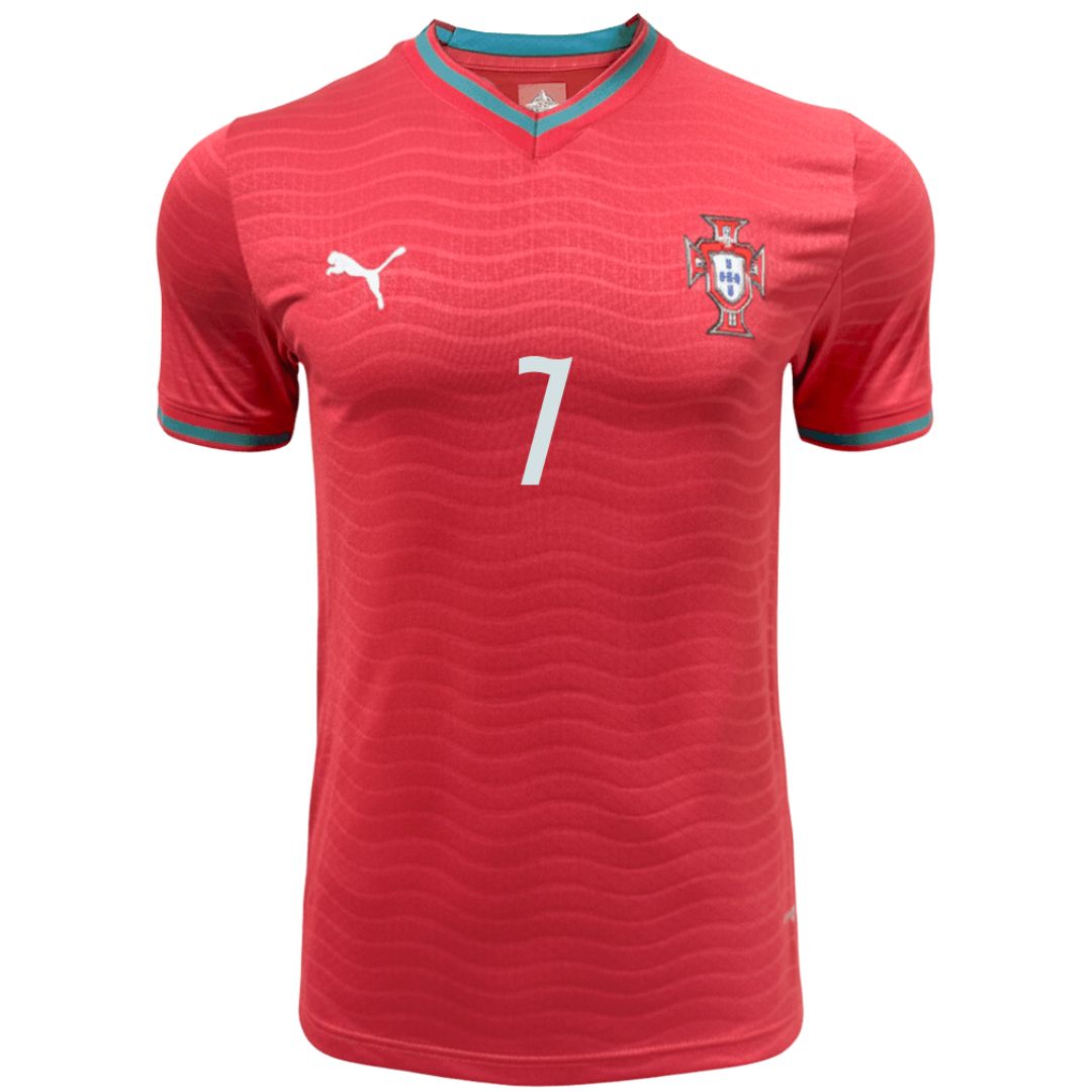 Portugal 2026 Cristiano Ronaldo Soccer World Cup of Football Players Edition Home Jersey Shirt