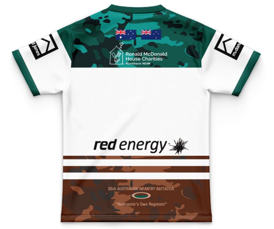 Newcastle Knights 2026 Kids ANZAC Jersey