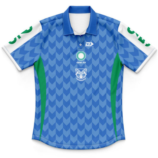 New Zealand Warriors 2026 Kids Captains Run Polo Shirt
