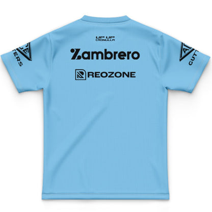 Cronulla Sutherland Sharks 2026 Kids Sky Blue Training Jersey