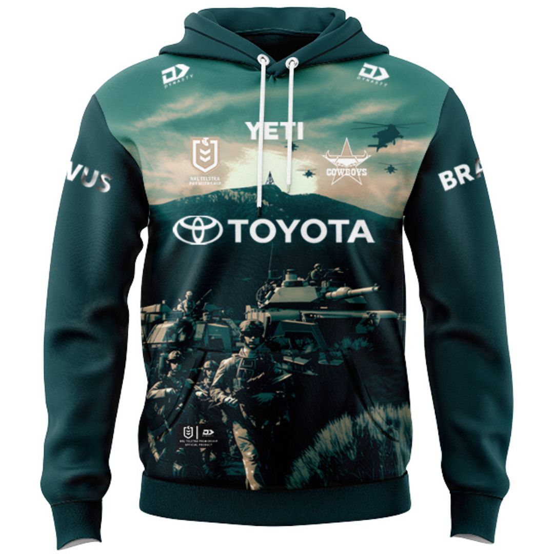 North Queensland Cowboys 2026 Defence Hoodie