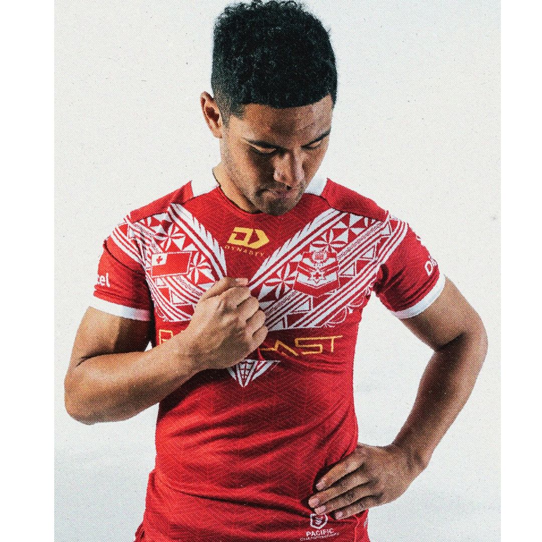Mate Ma'a Tonga 2025 Home Jersey