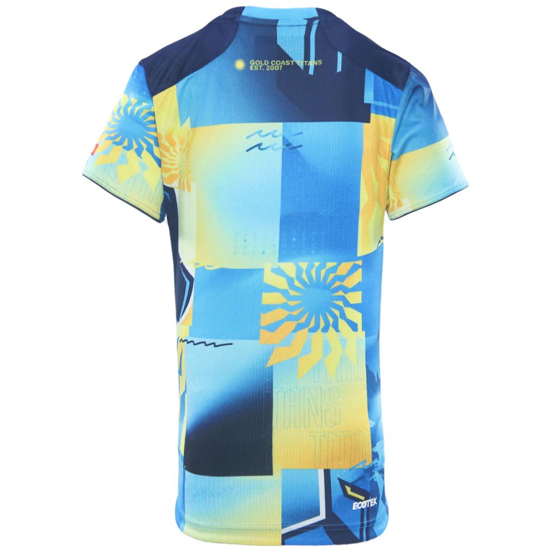 Gold Coast Titans 2026 Kids Warm Up Shirt