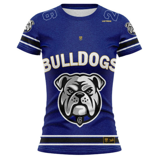 Canterbury Bankstown Bulldogs 2026 Women's Las Vegas Shirt