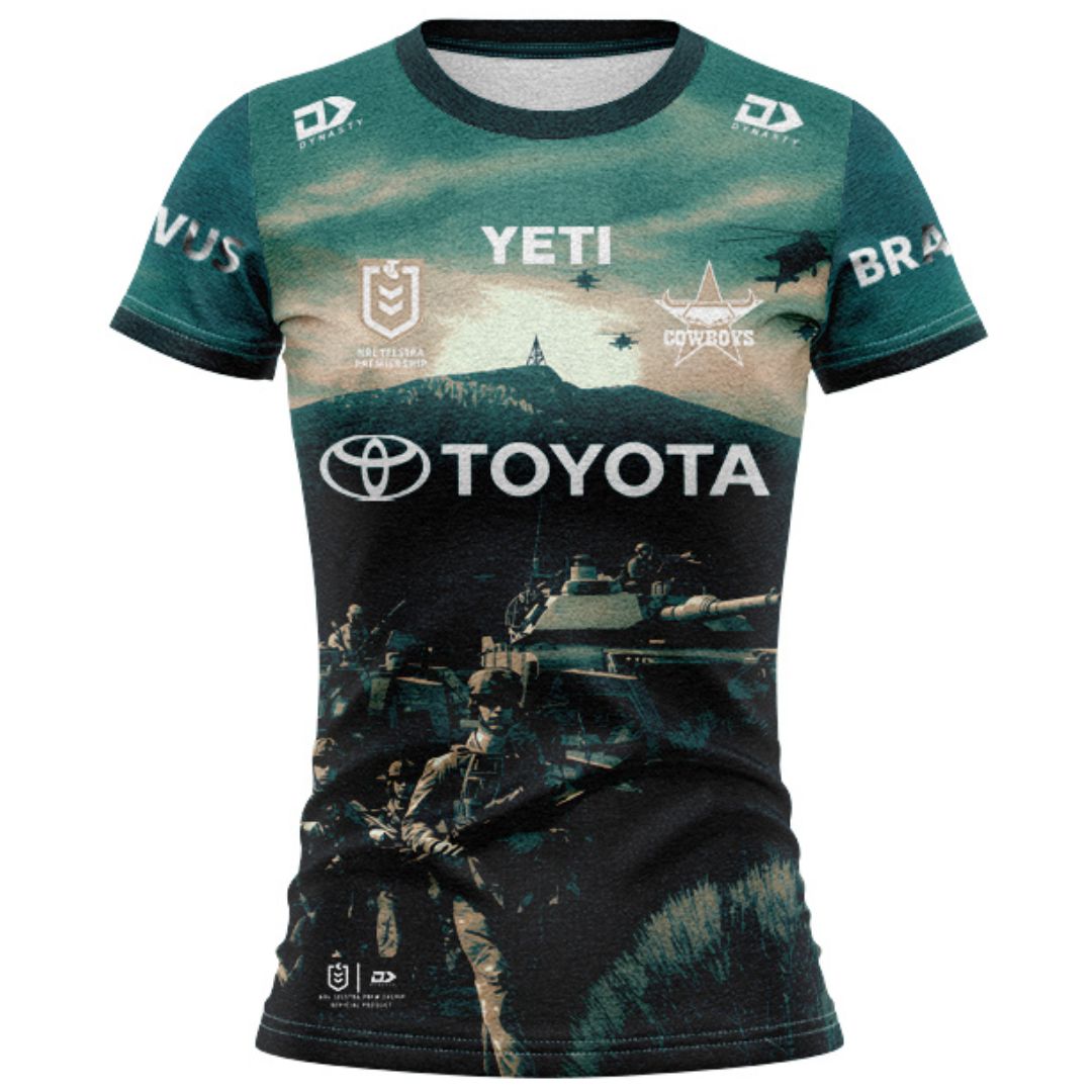 North Queensland Cowboys 2026 Women's Defence Shirt