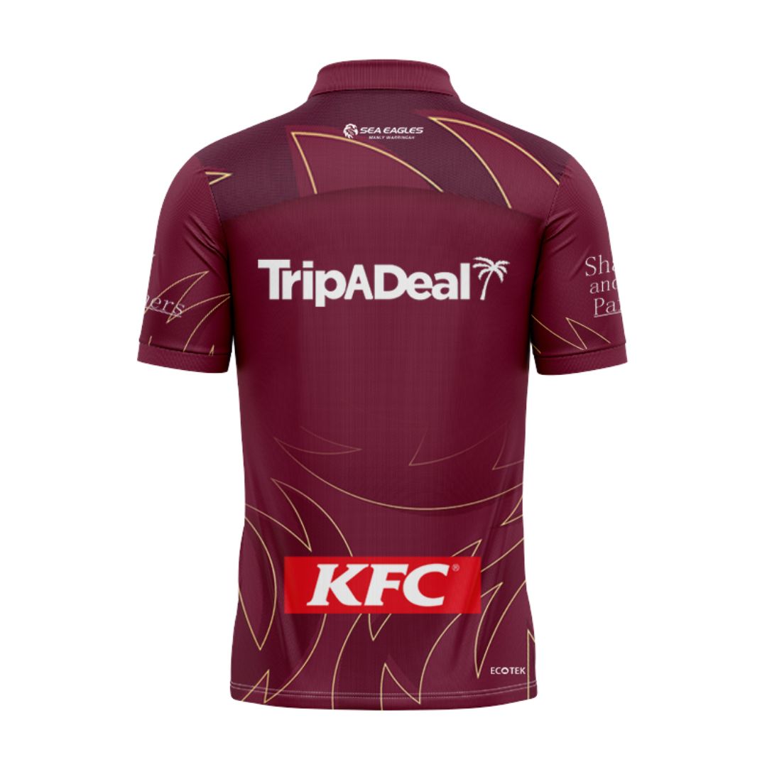 Manly Warringah Sea Eagles 2025 Training Polo Shirt