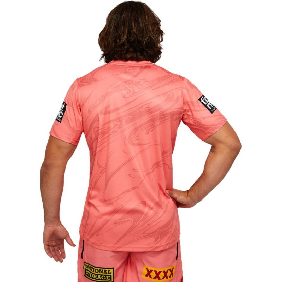 Brisbane Broncos Pink Training Shirt
