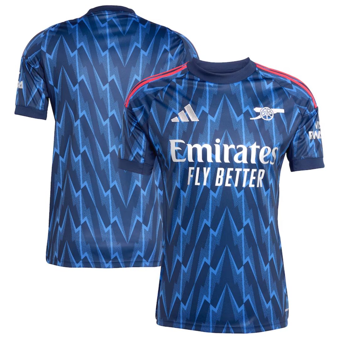 Arsenal Gunners 2025/26 Away Jersey Shirt