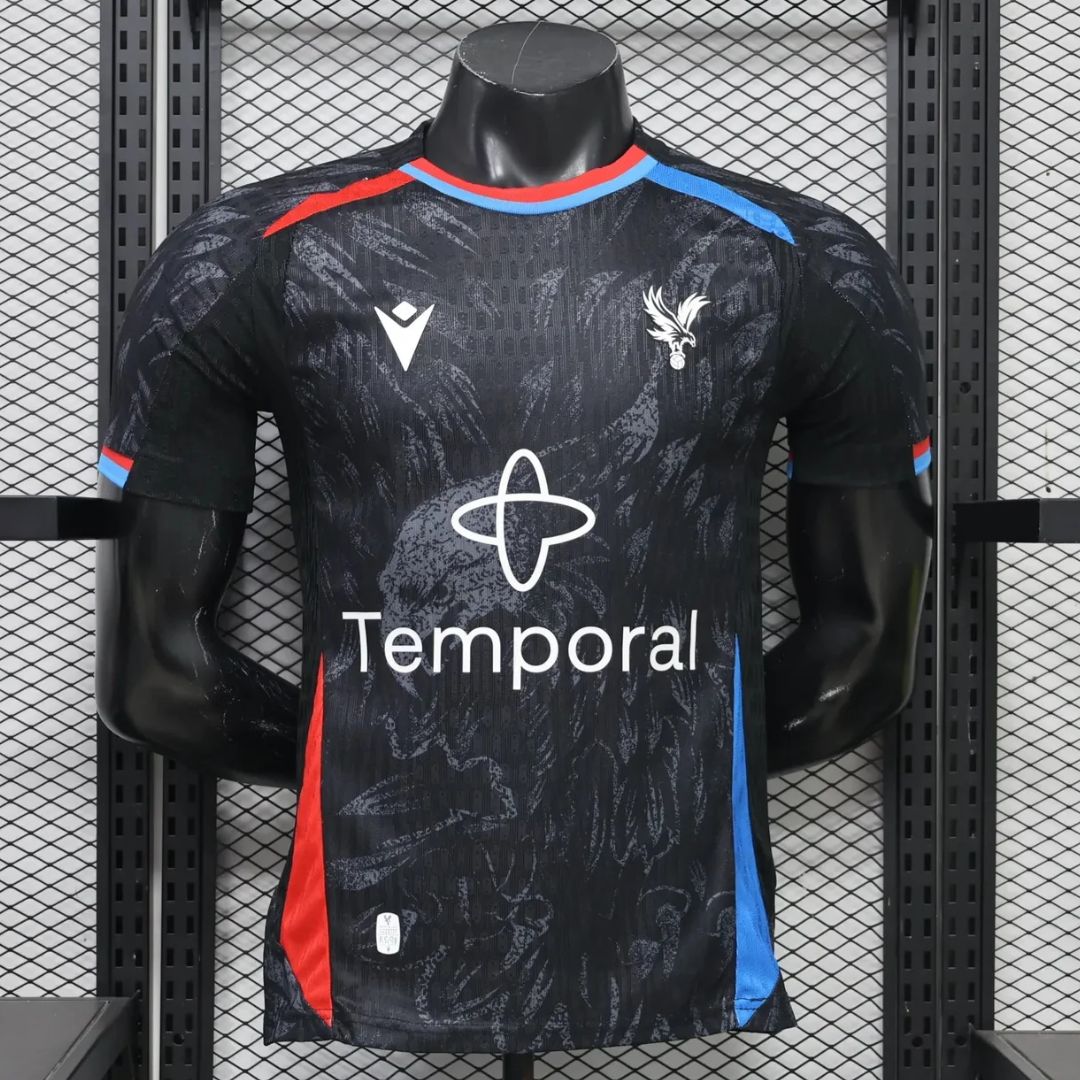 Crystal Palace 2026/27 Players Edition Eagle Black Shirt