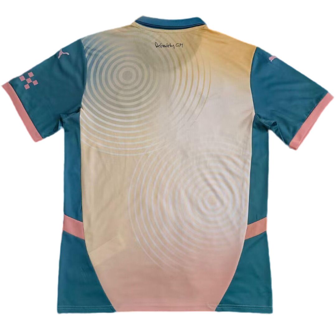 Manchester City 2024/25 Fourth Jersey Shirt designed by Noel Gallagher