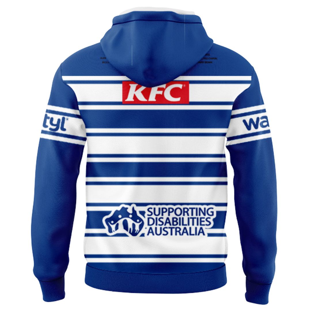 Canterbury Bankstown Bulldogs 1935 Commemorative Hoodie with Zipper