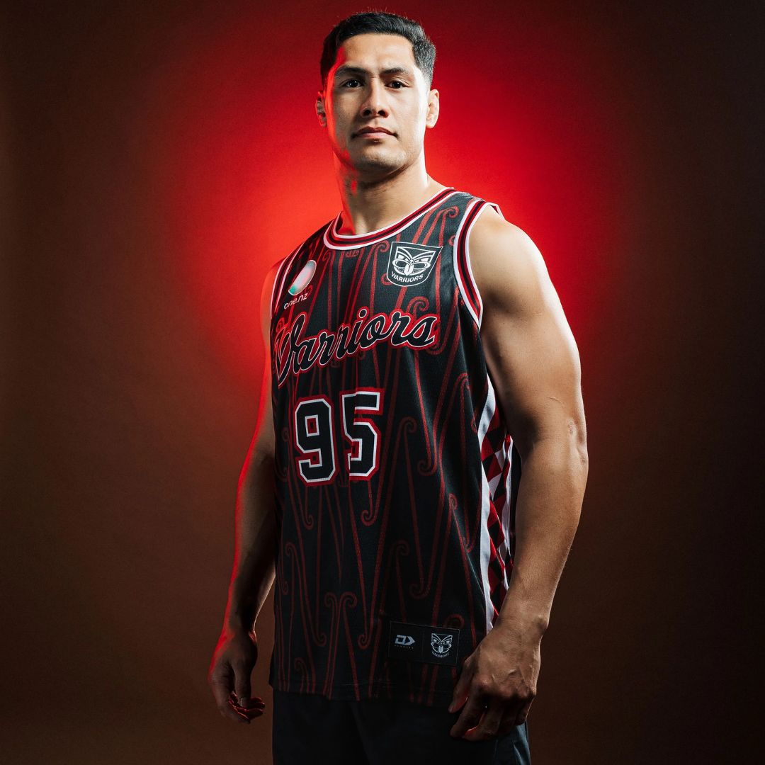 New Zealand Warriors 2026 Te Ārahi Basketball Singlet