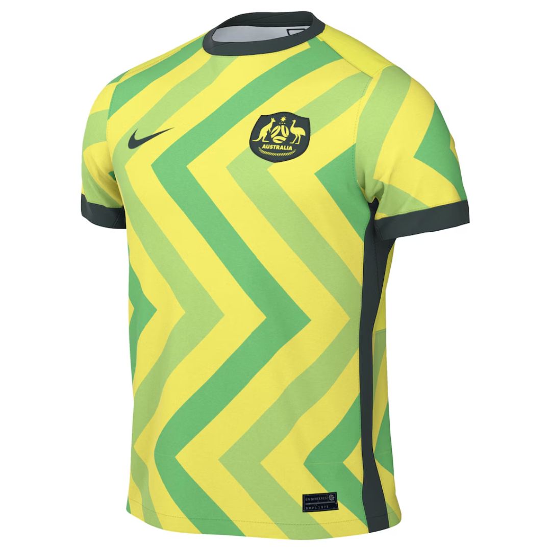 Australian Socceroos 2025/26 Stadium Home Jersey