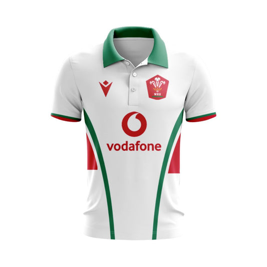 Wales Dragons Rugby 2024/25 Away Match Polo Shirt