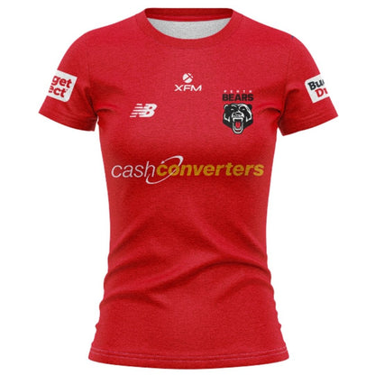 Perth Bears 2027 Women's Red Training Shirt