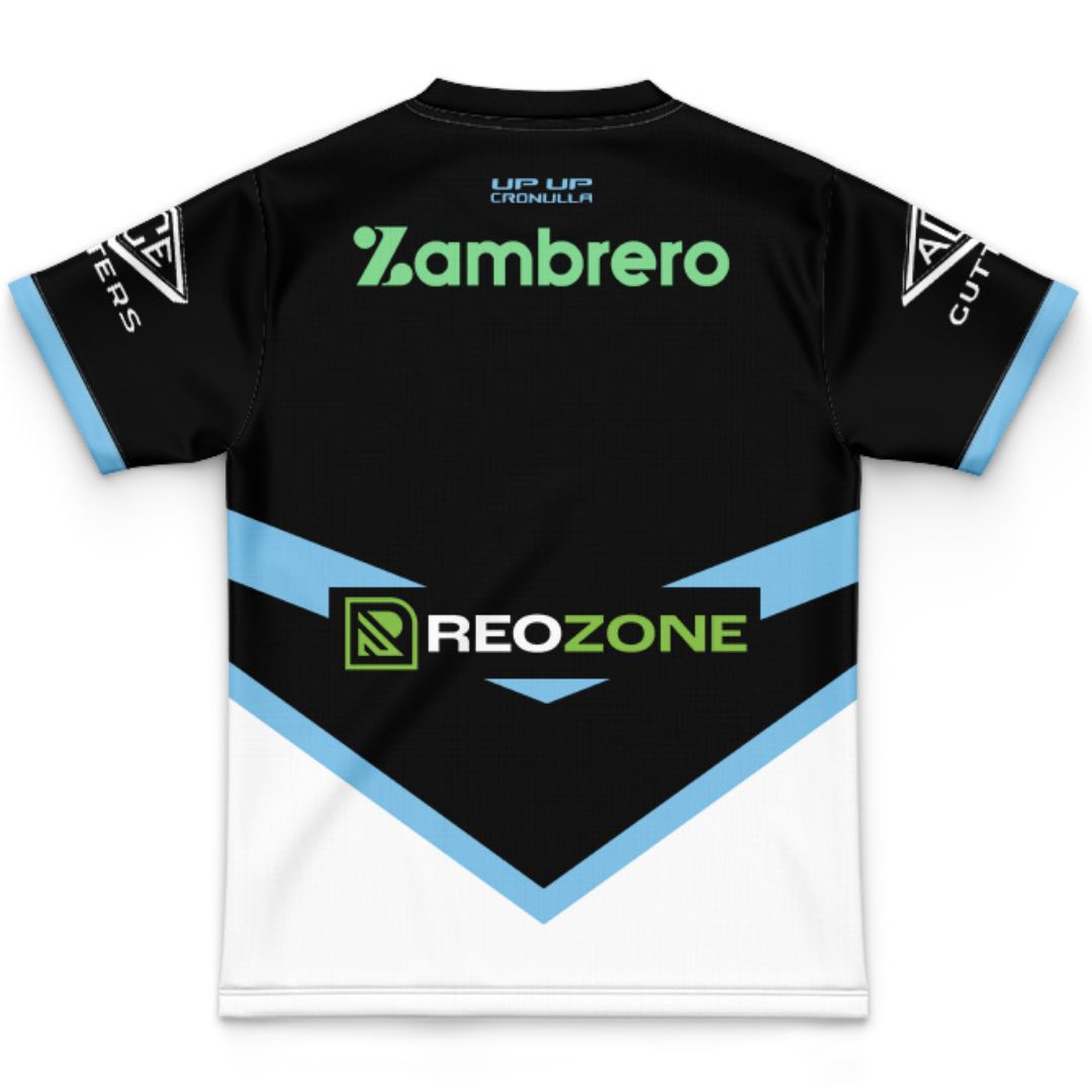 Cronulla Sutherland Sharks 2026 Kids Away Jersey