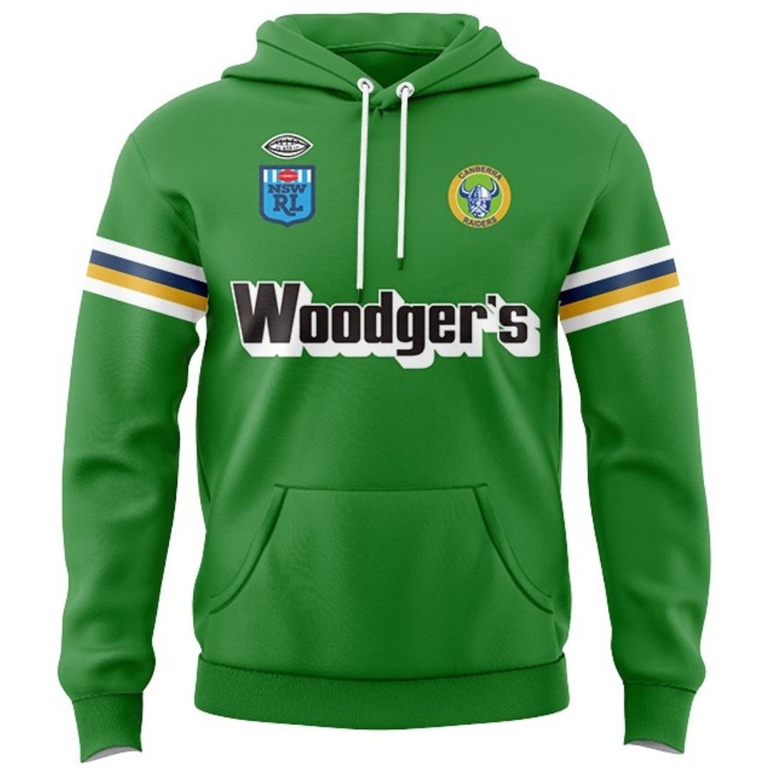 Canberra Raiders 1989 Retro Hoodie
